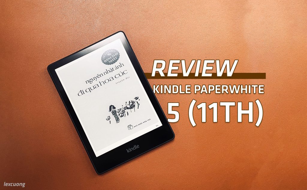 Kindle paperwhite 5 review